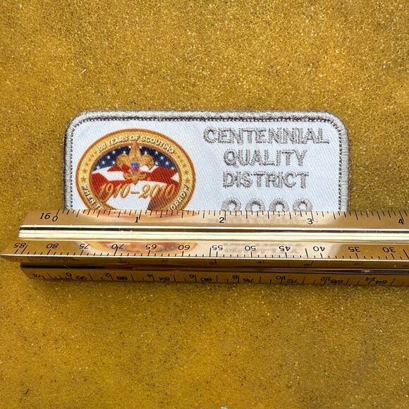 Boy Scouts of America (BSA) Centennial Quality District patch - Picture 3 of 4